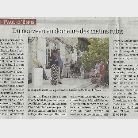 Domaine Les Matins Rubis Saint-Paul-dʼEspis